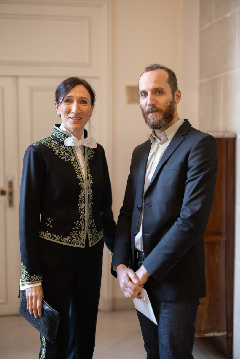 Entrée à l'Académie des beaux-arts de Catherine Meurisse.